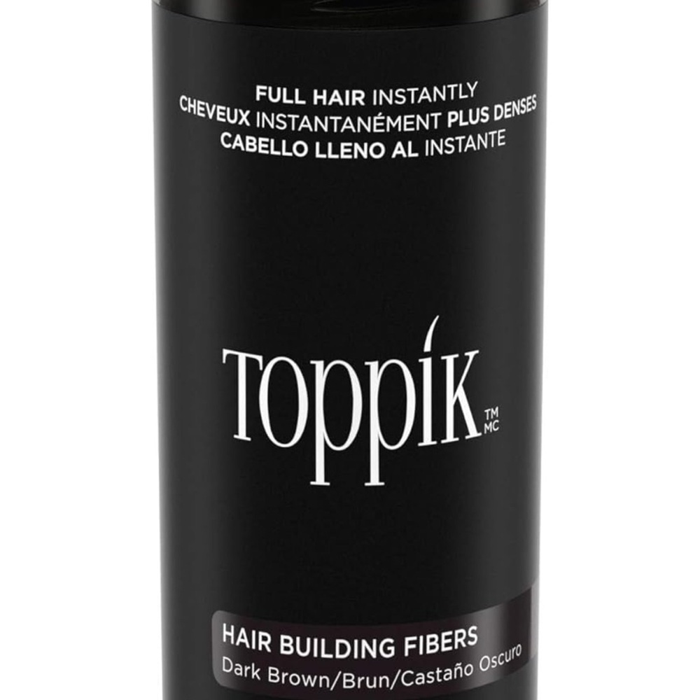 Toppik hair building fiber for thinning hair unisex brown black gray